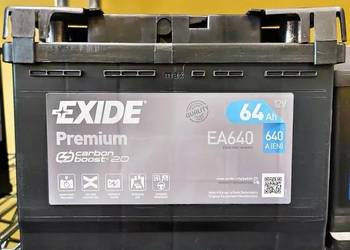 Akumulator 64Ah 640A Exide Premium / DARMOWY DOWÓZ