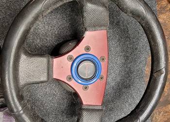 kierownica sportowa raid 13 z nabą opel astra gsi kadett calibra vectra