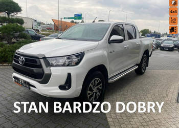 Toyota Hilux vat 23%, klimatyzacja, niski przebieg, manual, 4x4, duża kabi…