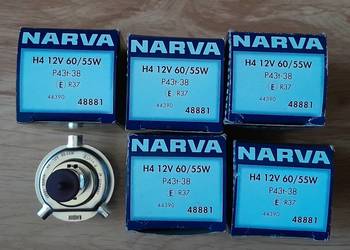 Żarówka samochodowa NARVA H4 12V 60/55W