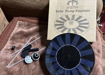 pływajaca fontanna  solarna fontanna na solary