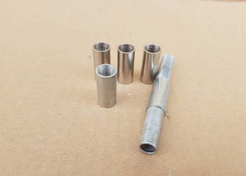 Mufka Łącznik Rurek do Lamp Łącznik Nypli M10x1 11x25mm CENA = 5szt.