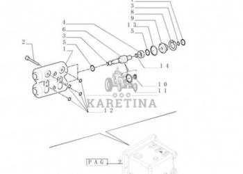 New Holland T6090 Korpus 5169152