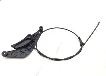 LINKA MASKI Z DŹWIGNIĄ BMW F10 9114002 09-16 CIĘGNO OTWIERANIA, ZAMKA