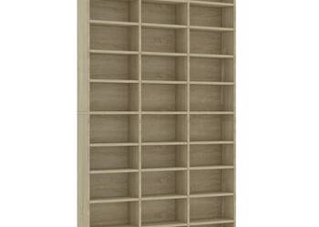 vidaXL Szafka na płyty CD, dąb sonoma, 102x16x177,5 cm(SKU:801781)