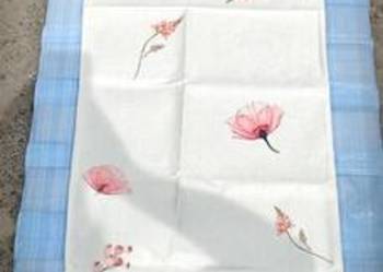 Bieżnik 180x40cm motyw kwiatowy maki