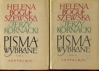 Pisma wybrane T.1-2 Boguszewska Kornacki