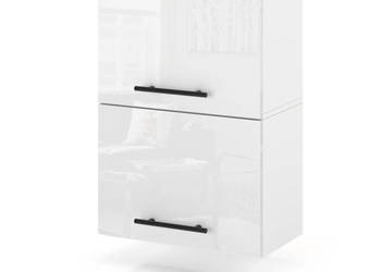 Szafka Kuchenna Wisząca Klapowa Modułowa 45cm Spremium Biały Połysk