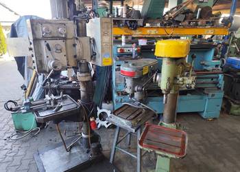 Wiertarka kolumnowa do metalu gwinciarka tokarka frezarka dlutownica