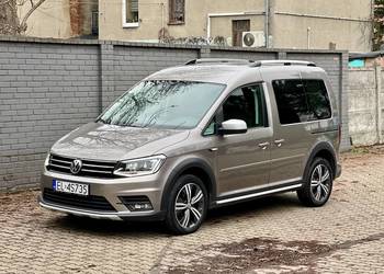 Volkswagen Caddy Alltrack DSG Diesel 2.0 Tdi 150KM 49000km salon Polska