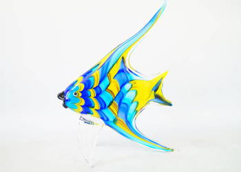 Figura szklana figura Murano style ryba rybka SKALAR Figura szklana figura Murano style ryba rybka SKALAR