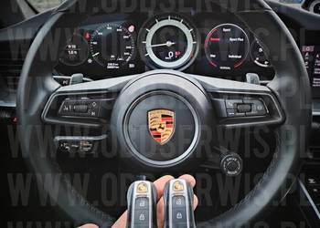 Dorobienie kluczyka Porsche 911 992 Poznań WLKP dojazd 732444043 OBDSERWIS
