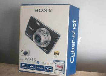 Cyfrówka retro vintage Y2K Sony Cyber-shot DSC-W215  FULL SET Box