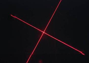 Moduł laserowy czerwony-krzyżowy regul.(5mW)+chłodzenie