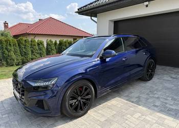Audi Q8 3.0 DIESEL Salon Polska S-LINE Pełna Opcja Stan IDEALNY