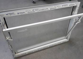 Nowe okna inwentarskie PCV okno 100x80 uchylne białe