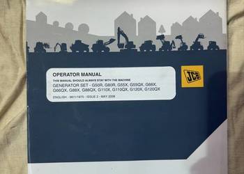 Instrukcja obsługi JCB seria G