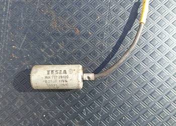 kondensator Tesla WK 717 28/80 0,25mikroF +-15% 250V SP