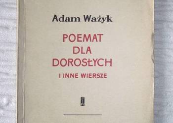 [L] Poemat dla dorosłych i inne wiersze. Ważyk