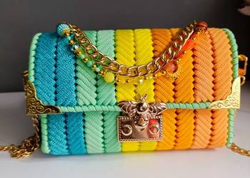 Kopertówka kolory mango - melon