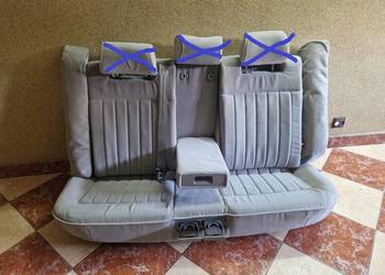Kanapa Audi A6 C5 czysta, zadbana airbag jasny beż
