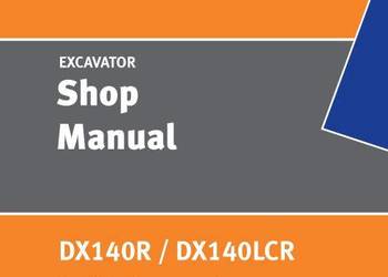 Doosan DX140R DX140LCR instrukcja naprawy PL