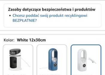 NOWY Klimatyzator / nawilżacz powietrza POLECAM