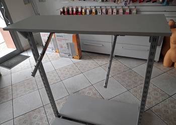 Regał wystawowy kompletny solidny razem z półką