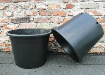 Doniczki produkcyjne 45 litrów NOWE 45L śr. 48cm na warzywa