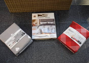 Trzy Komplety Pościeli * 200x220 * 70x80 * Nowa Okazja Olsztyn Wysyłka