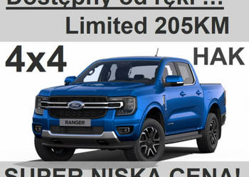 Ford Ranger Limited 205KM 4x4 Off-Road Technology Niska Cena 2289 zł Od rę…