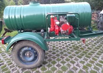 Beczkowóz motopompa Ziegler mini beczkowóz do minitraktorka kubota yanmar-B