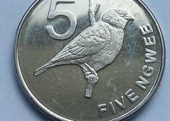 ZAMBIA-5 NGWEE-2012 r (PTAK)-ŁADNA-1