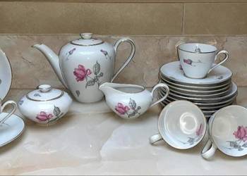 Serwis do małej kawy. KPM Krister. Germany. 1952- 1965 r.