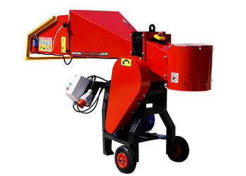Rębak do drewna Elektryczny Model RE-80(5,5KW) Transport!
