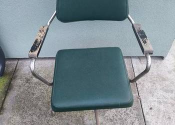 Fotel lekarski, biurowy, Żywiecka Fabryka Mebli Szpitalnych, PRL