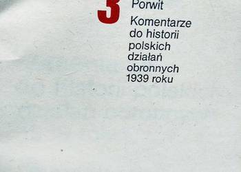 Komentarze do historii polskich działań obronnych antykwaria