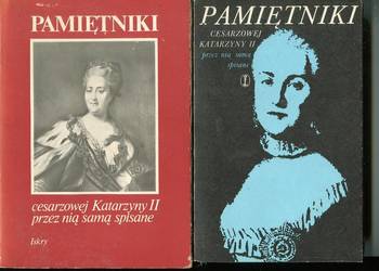 Pamiętniki cesarzowej Katarzyny II  2 wydania