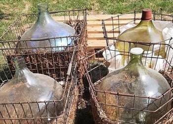 Butla balon gasior do dekoracji / produkcji wina 10 30 40 50 l.