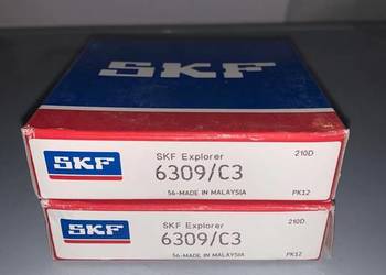 Łożysko kulkowe zwykłe 6309 C3 SKF