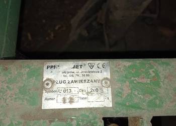 Pług zawieszany  Bomet U-013