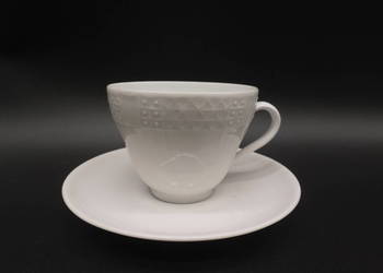 Filiżanka ze spodkiem Dresden White Hutschenreuther