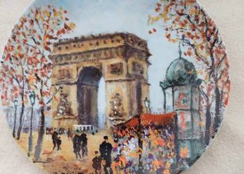 Kolekcjonerski porcelanowy talerz Limoges Francja