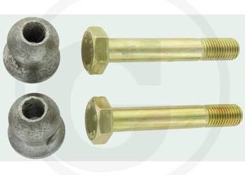 Kula słubicy z dł. śrubą 169x116x42