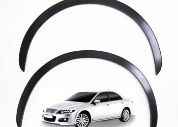 Mazda 6 nakładki na błotnik czarny mat 4 szt sierpy nadkola