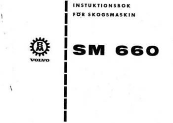 Volvo L120C BM620 BM640 SM660 instrukcja obsługi DTR PL