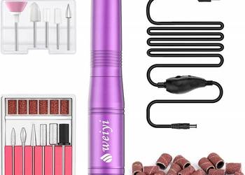 WEIYI - przenośna frezarka do paznokci ZESTAW