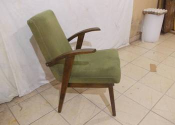 Stary fotel PRL vintage pro. Puchała lata 70