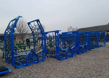 Włoka łąkowo polowa  8 m Inter tech 900 kg od ręki