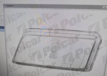 Szkło reflektora Audi A4 B5 94-98r Prawe